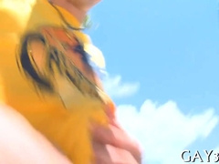 Adorable hook-ups with two hot guys - Homos Have An Open Mind!