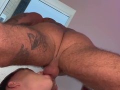 Sexy Twink Kai Deepthroats His Boyfriend’s Thick Cock And Makes Him Over His Boipussy - Cum Twice