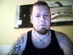 Straight guys feet on webcam #212