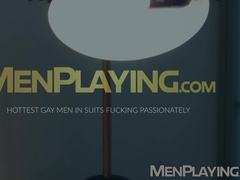 Franky Fox worships his boyfriend Marco Napolis cock and feet