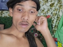 Indian crossdresser with a big cock goes bareback with a gay boy
