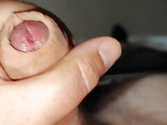 Lunch time wank in slow motion