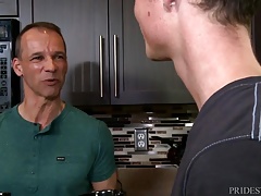 ExtraBigDicks Hung Daddy Hits on Son's Twinky Friend!