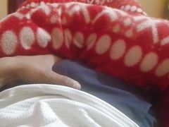 Handsome boy masturbate