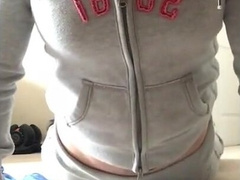 Chastity Frustration: Crossdressing Twink's BDSM Play