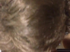 CD sucking me in Public Restroom 4