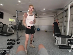 VRB Bumder Condom-Free lovemaking desire in the gym with muscle japanese Jkab Dale VR Porno