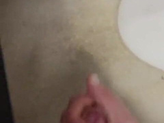 real risky johnholmesjunior shooting jizm flow in active vancouver public mens douche