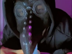 Femboy Plague Medic gives Fellatio for Halloween