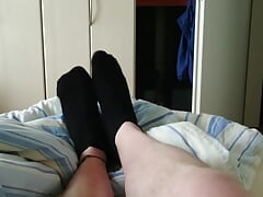 Black Sneaker Socks