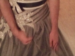 Transforming a rare and stunning $1750 gray wedding dress into an object of desire - Part 1