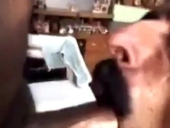 Indian Grandpa sucking 4