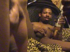 Observe this antique homo 3some