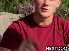 James Jamesson And James West In Horny Big Cock Hunks Railing This Shy Bitchs Asshole