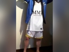 REAL MADRID BASKETBALL UNIFORM two