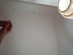 What is the difference between a good big dick and a small one, a big dick makes the asshole wider #13Fit guy masturbat