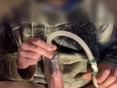 School schoolgirl examining out pipe pump on smallish fuckpole