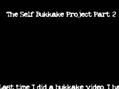 Self Bukkake #02