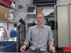 White Cracker In Need Of Cash Gets Ready For Directors Big Black Cock