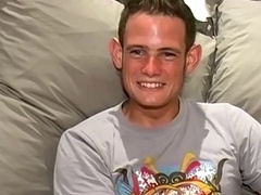 Big cock, interview, gay jerking