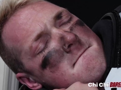 Jackson Cooper and Bennett Anthony bareback in locker room