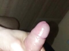 Oiled Big Cock Masturbation (ASMR)