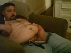 Chubby bear cumming 7