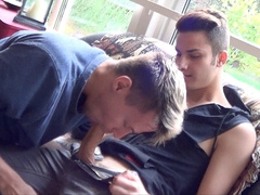 Boyfriend spend a relaxing afternoon fucking in the ass on cam