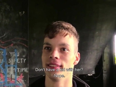 Youngster Gets His Cock-squeezing Bum Spread Railing On A Immense Pecker