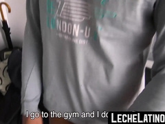 LecheLatinos.com - Straight Latino's raw drilling for money ends with his explosive orgasm