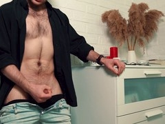 Hot Guy Jerks Loud Cum