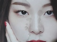 yuna kim cum tribute & Golden shower #2