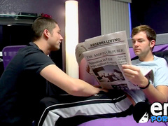 emo butt muncher drills his lover and shoots immense flow