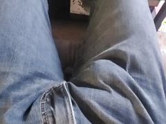 Christmas Mall Bulge with My Big Dick