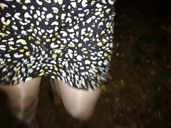 Out & about in my new dress