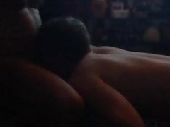 young boy gagging on old man cock