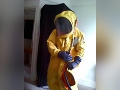 Trellchem Level A Hazmat Suit Inflation Photo Shoot