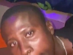 Enjoying an intimate session with my handsome buddy.