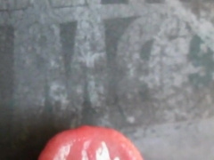 Beautiful cum flow swallowed up close 5