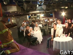 Super-Hot Stripper Pokes Guys