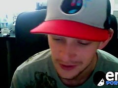 Emo twink Andy Kay anally fucked and cum sprayed