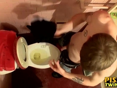 Cooper Reeves and Nolan love pissing on each other