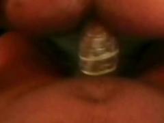 Black gay guys cum so hard after fabulous anal sex