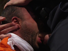 Rough bondage fetish with Christian Wilde and Micah Brandt