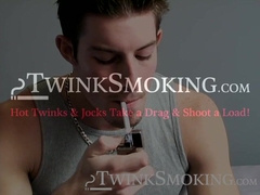 Gorgeous Mike Roberts was well pleasured in a hardcore smoking and cock stroking