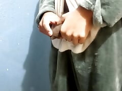 boy pissing in pajamas