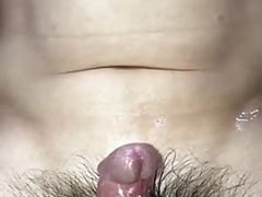 asian MAN cums when fucked (59'')
