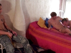 Straight latino assiss to porn shoot amator