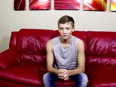 Handsome Twink Matthew Cole Pulls Out His Cock