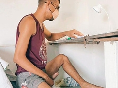 Wonderful homo fellow investigate with immense schlong jism